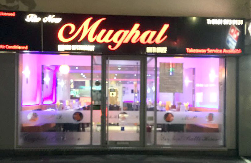 The New Mughal Balti House Dine In or Order Takeaway in Sale